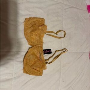 La SENZA Gold Lace Bra